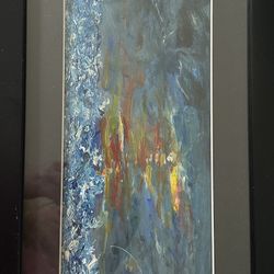 Ocean Sunset - Original Painting With Artist Signature - Eduardo Guzman - $25 OBO