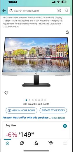 HP Computer Monitor