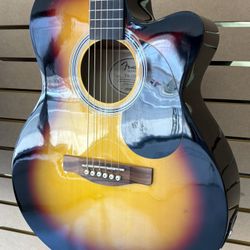 Fender FA-135CE Concert Acoustic-Electric Guitar Sunburst