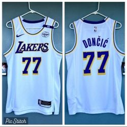 Lakers Luka Doncic Jersey S M L XL XXL 