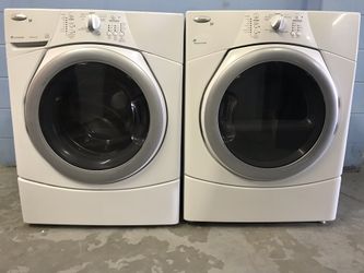 Whirlpool Duet Front Load Washer & Dryer Set