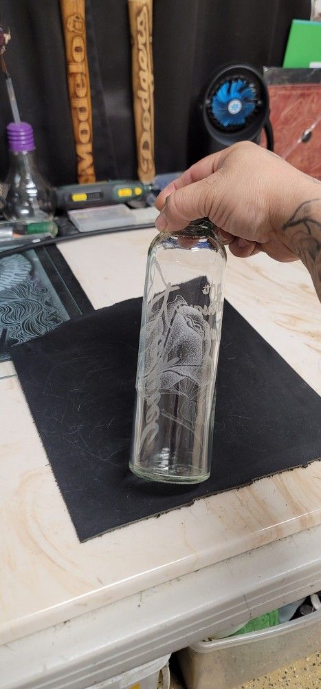 Custom Engraved Glass Bottles
