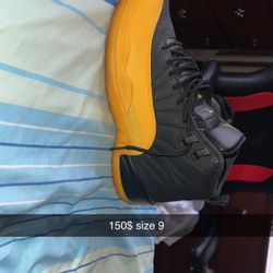 Black University Golds Size 9 Men