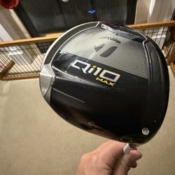 Taylormade Qi10 Max 9 Degree Driver Stiff