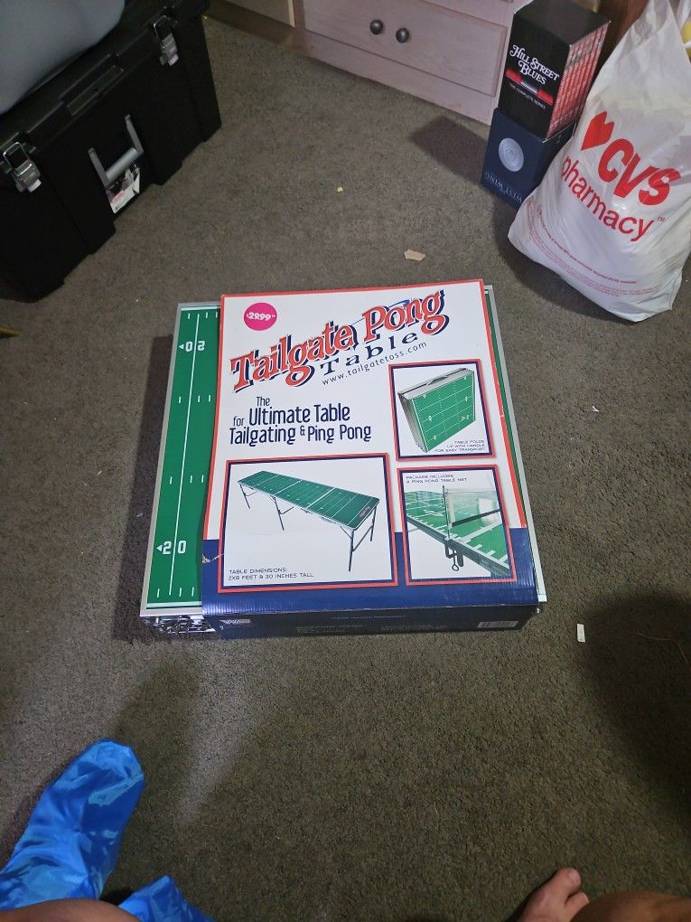 Tailgate Pong Table