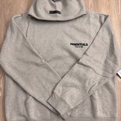Dark Oat Essentials Hoodie