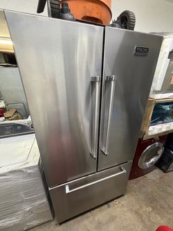 Viking French Door Stainless Steel Refrigerator