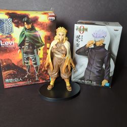 Animation Statues Bundle-(3) Sold Together For $20