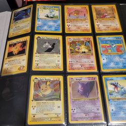 Vintage Pokémon Cards 1st Edition, Holos