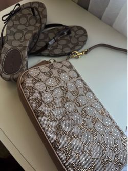 Crystal plaza bag coach