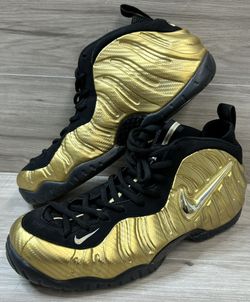 Nike Air Foamposite Pro Metallic Gold Men'S Size 13 - 624041-701 (PO1025319)