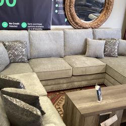 New Set Of Sofas Set Up Color Sectional Gray Free Delivery 📦 