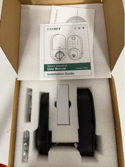 YAMIRY Smart Deadbolt Door Lock w/ Keypad & Fingerprint (YR02)