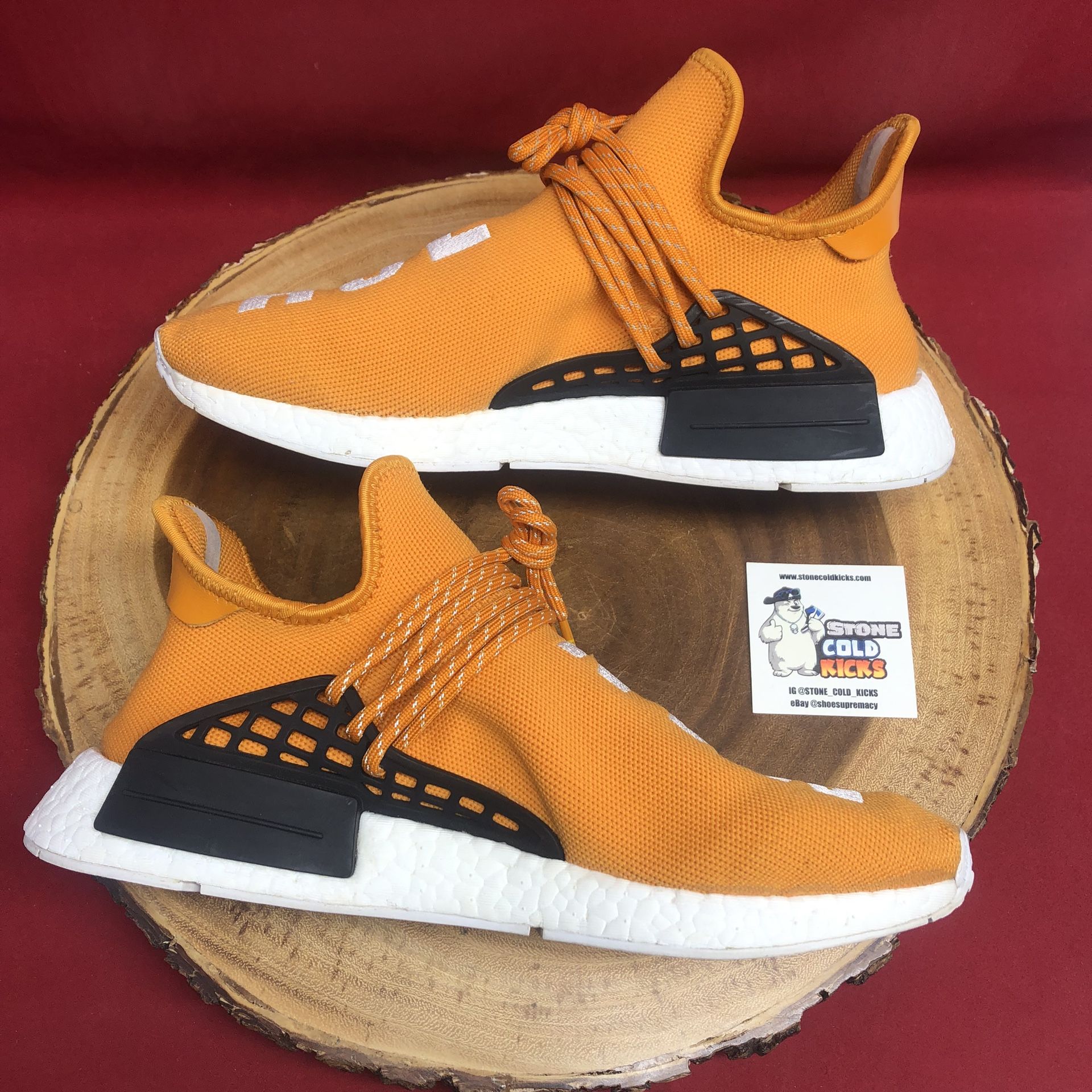 adidas NMD Human Race x Pharrell Orange Size BB3070