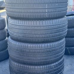 SET OF TIRE 285 45 22 PIRELLI 85% LIFE