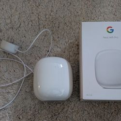 Google Nest Wi-Fi Pro 6E