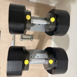 Pair of MX Select MX55 Adjustable Dumbbells with Storage Tray
