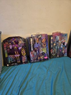 Clawdeen The Is For $12 Dollars  The Other  Doll  Are Four  $10 DOLLARS  each  