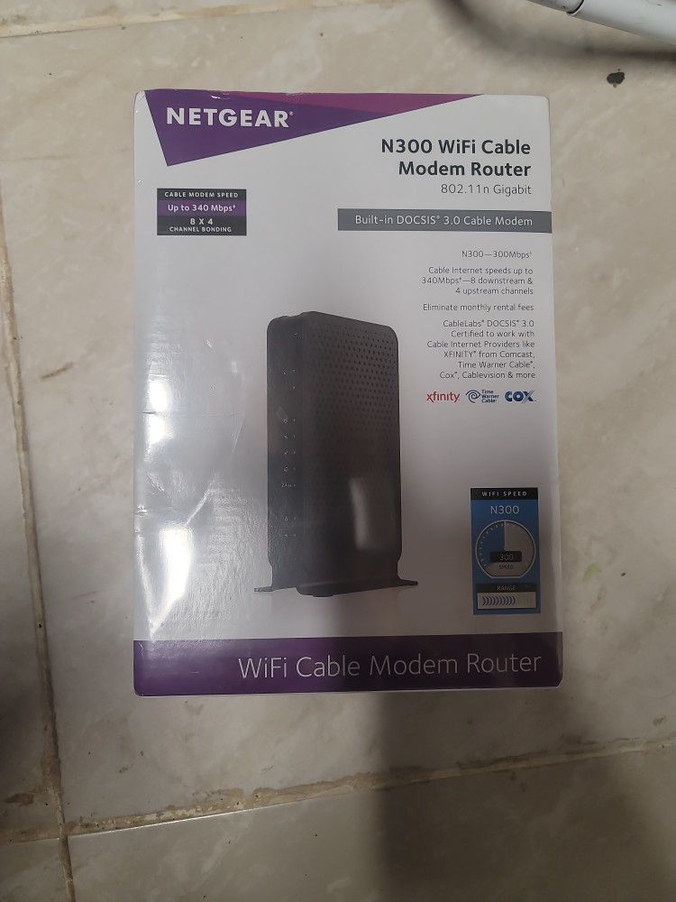 Netgear Cable Modem Router N300