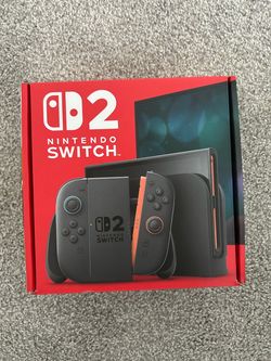 🎮🔥 Nintendo Switch 2 – BRAND NEW & FACTORY SEALED 📦✨