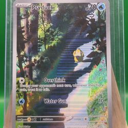 Pokémon Psyduck Illustration Rare Card 175/165 Scarlet & Violet-151 Ultra Rare FP/Mint