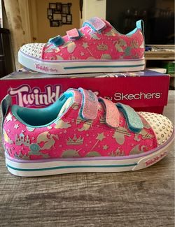 Skechers Twinkle Toes Shoes Girls Size 2