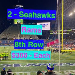 Seahawks Rams Tickets 