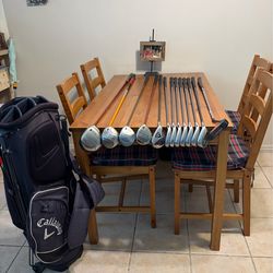 CALLAWAY STEEL HEAD X14 MEN’S GOLF SET+DRIVER/WOODS/HYBRID/PUTTER/CALLAWAY STAND BAG 13 CLUBS