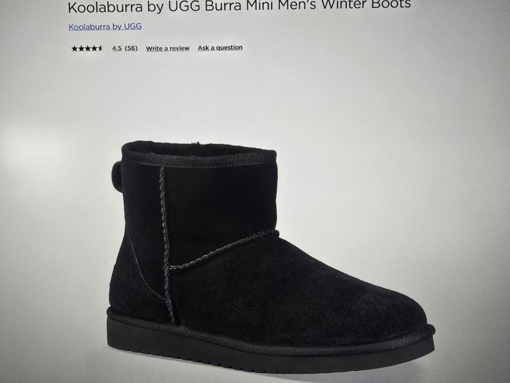 Koolabura by UGG BURA mini men's winter boots Size 9