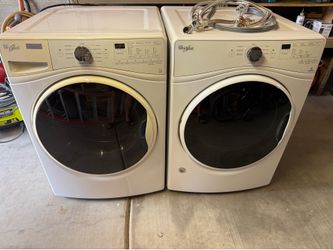 Whirlpool washer and dryer