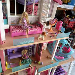 Girls Barbie Dream House