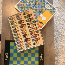 The Simpsons 3D Chess - Excellent Condition