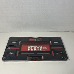 Universal License Plate Mounting Plate