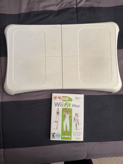 Nintendo Wii Balance Board with Wii Fit Plus