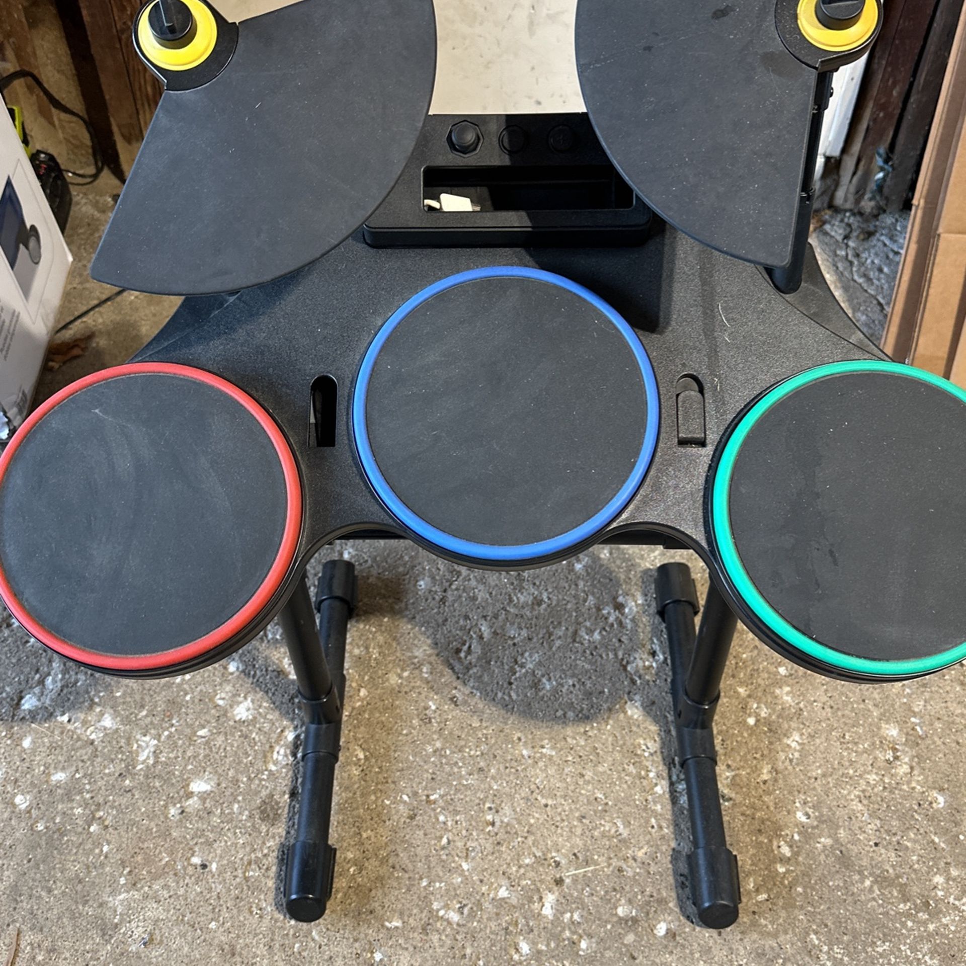 Garage band drum set