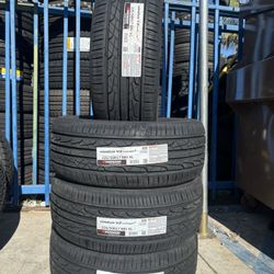 225/50/17 HANKOOK VENTUS V2  (4 TIRES NEW) INCLUDED INSTALLATION AND BALANCING (PROMOTION)✅