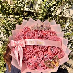 Ramo Buchon Rose Bouquet Arrangements 