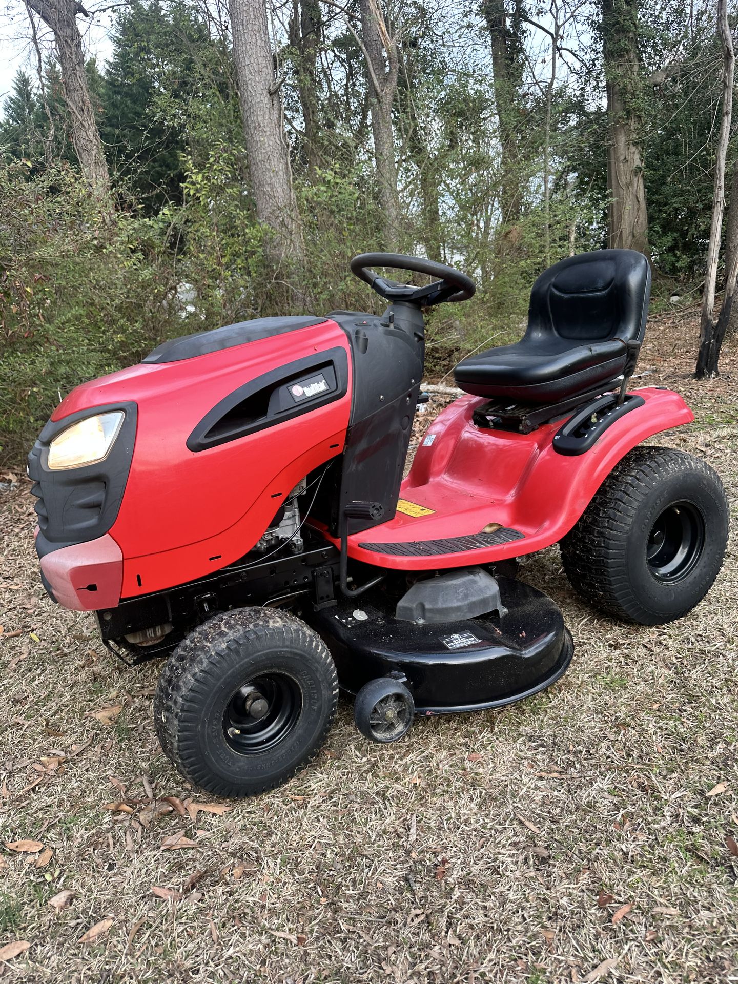 Nice redmax Husqvarna -Kawasaki motor-46 cut deck new spindles +blades just installed -runs and Cuts great π $950