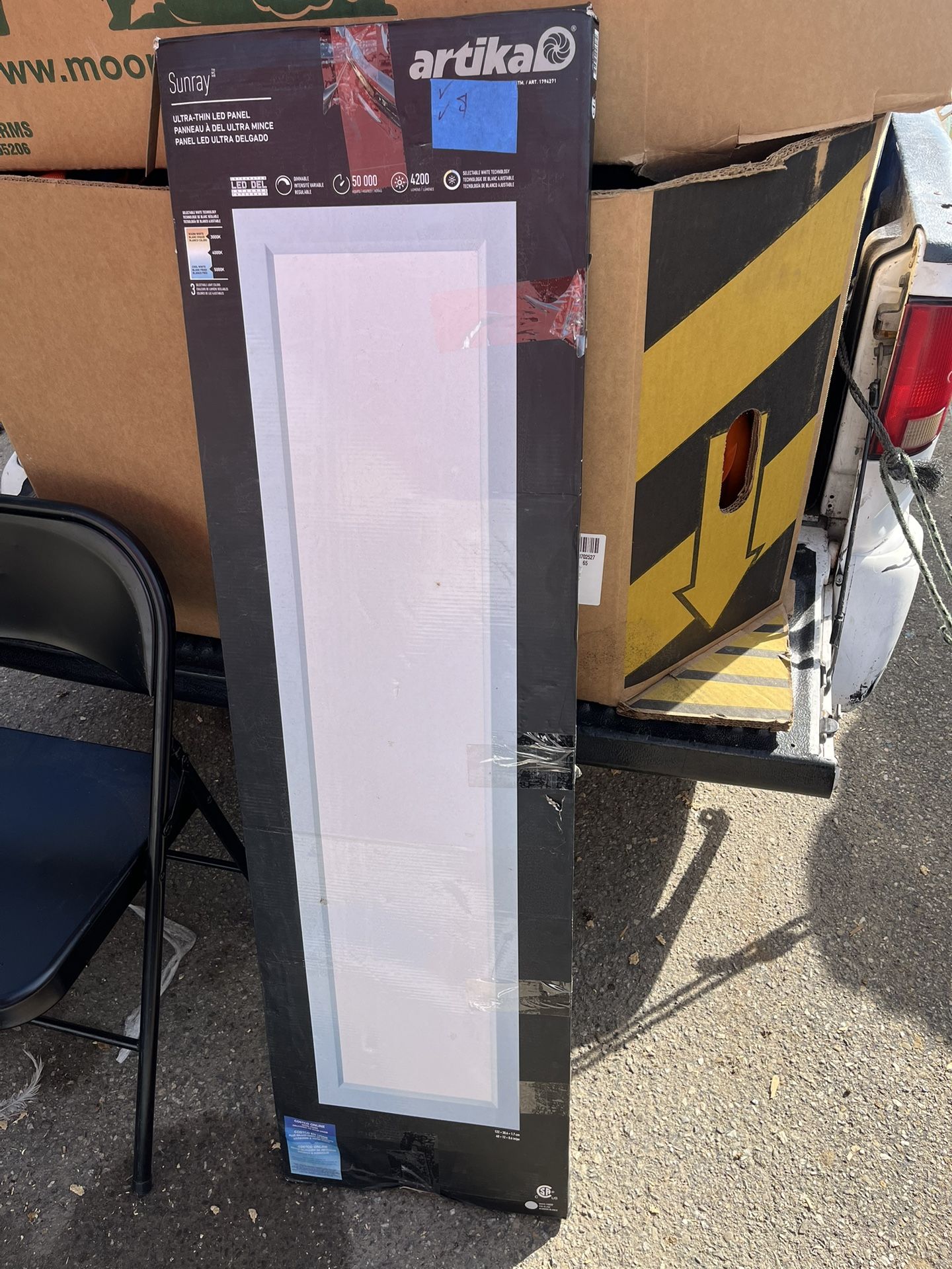 Artika Sunray 1'x4' Flat Panel LED Light