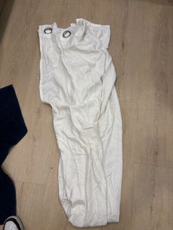 White Curtain Panel