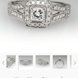 Vera Wang Rings White Gold 