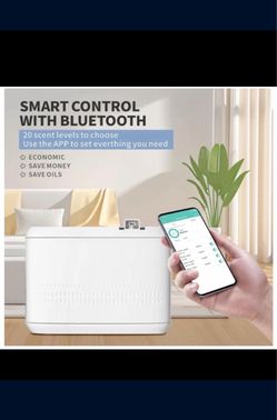 Smart Scent Air Machine for Home, Hotel, Spa, and Office 850ml HVAC 4500 Sq Ft