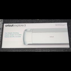 CRICUT Explore 3  -- Brand New in Box Never Opened/Used!