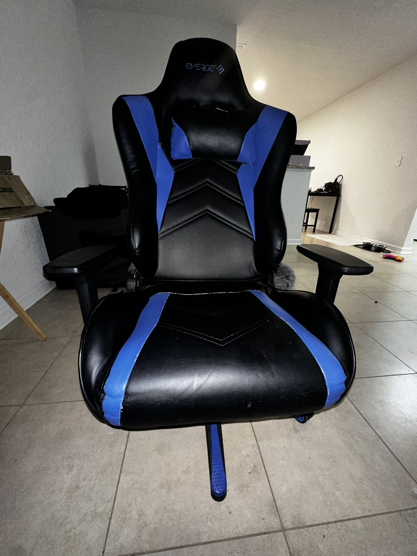 Emerge Vartan Bonded Leather Ergonomic Gaming Chair