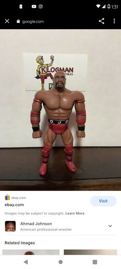 WWE&WWF 90s Impact Ahmad Johnson Action Figure
