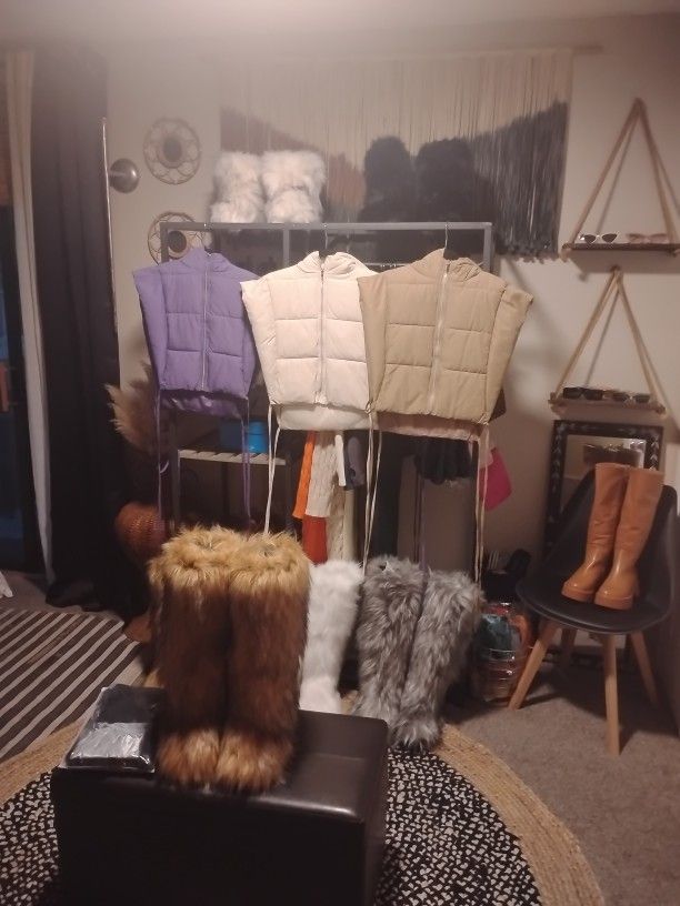 Hooded Vests $10 Each