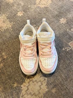 Nike - Court Borough Low 2 SE GS  White Pink Foam