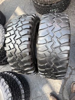 2 tires 33x12.50r15 good condition $150 for 2 mounted and balanced