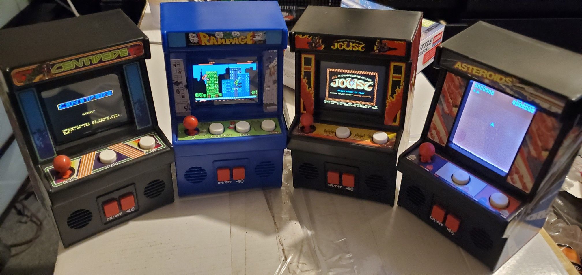 Mini arcade games