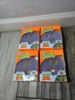 4 New Scrub Daddy Mommy Special Edition Disney Toy Story Buzz Lightyear Purple
